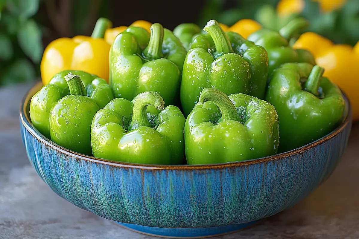 Fresh Green Pepper Recipe Ideas