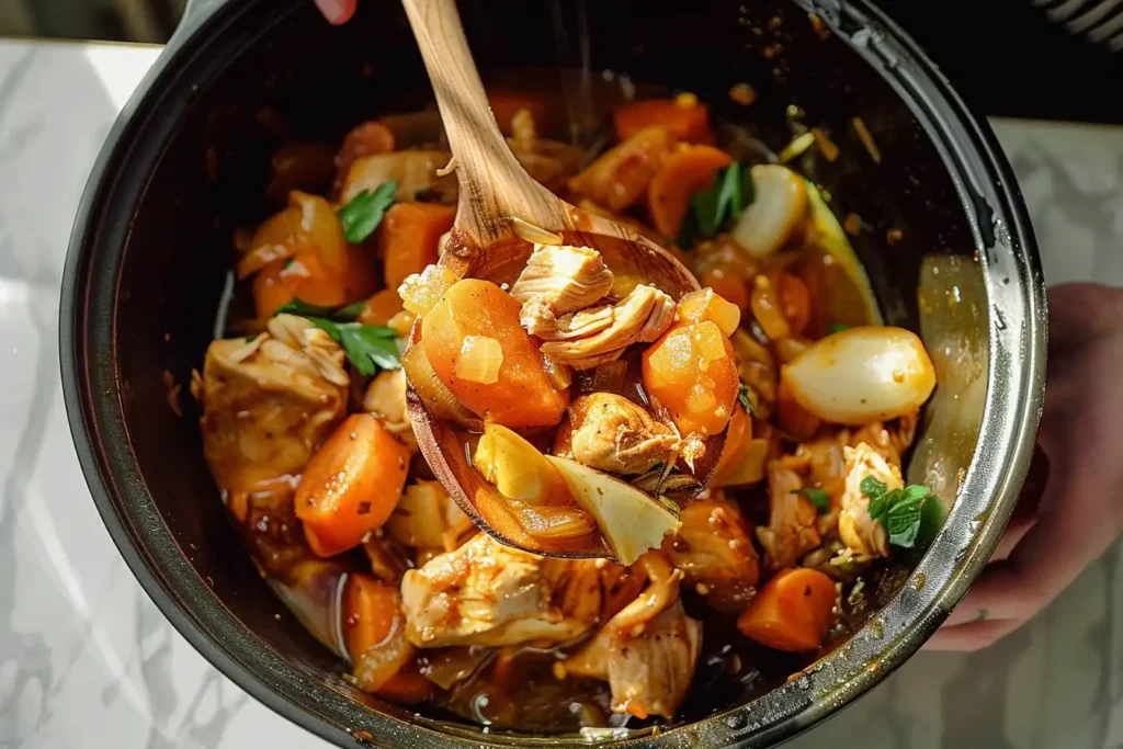 Naturally Sweet Hawaiian Crockpot Chicken.